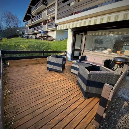 Studio 20m2 Avec Terrasse 16m2 Vue Sur La Vallée * Habère-Poche